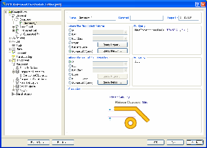  圖35 使用PCB規(guī)則系統(tǒng)規(guī)定參數(shù)編輯器對話框創(chuàng)建規(guī)則。